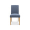 The Parker Dining Chair - Polar Iron with eclipse Iron available to purchase from Warehouse Furniture Clearance at our next sale event.