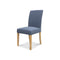The Parker Dining Chair - Polar Iron with eclipse Iron available to purchase from Warehouse Furniture Clearance at our next sale event.