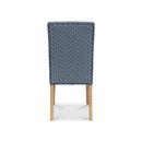 The Parker Dining Chair - Polar Iron with eclipse Iron available to purchase from Warehouse Furniture Clearance at our next sale event.