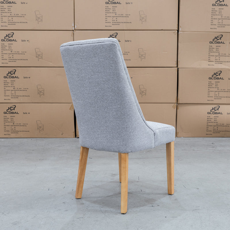 The Island Oak Dining Chair - Natural - August Argent available to purchase from Warehouse Furniture Clearance at our next sale event.
