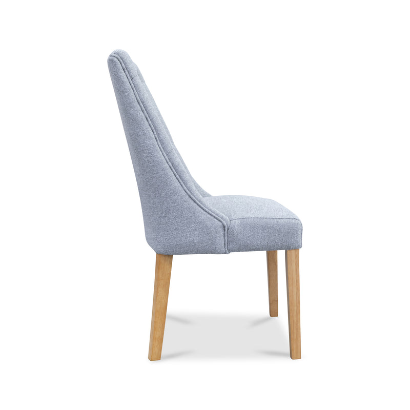 The Island Oak Dining Chair - Natural - August Argent available to purchase from Warehouse Furniture Clearance at our next sale event.