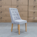 The Island Oak Dining Chair - Natural - August Argent available to purchase from Warehouse Furniture Clearance at our next sale event.