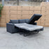 The Oakland Sofa Bed with RHF Storage Chaise - Charcoal
