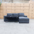 The Oakland Sofa Bed with RHF Storage Chaise - Charcoal
