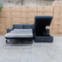 The Oakland Sofa Bed with RHF Storage Chaise - Charcoal