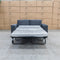 The Oakland Two Seater Metal Action Sofa Bed - Charcoal available to purchase from Warehouse Furniture Clearance at our next sale event.