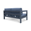 The Artemis Outdoor Two Seat Sofa - Charcoal/Dark Grey available to purchase from Warehouse Furniture Clearance at our next sale event.