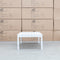 The Artemis Outdoor Coffee Table - White available to purchase from Warehouse Furniture Clearance at our next sale event.