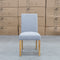 The Parker Dining Chair - Polar Haze with eclipse haze available to purchase from Warehouse Furniture Clearance at our next sale event.