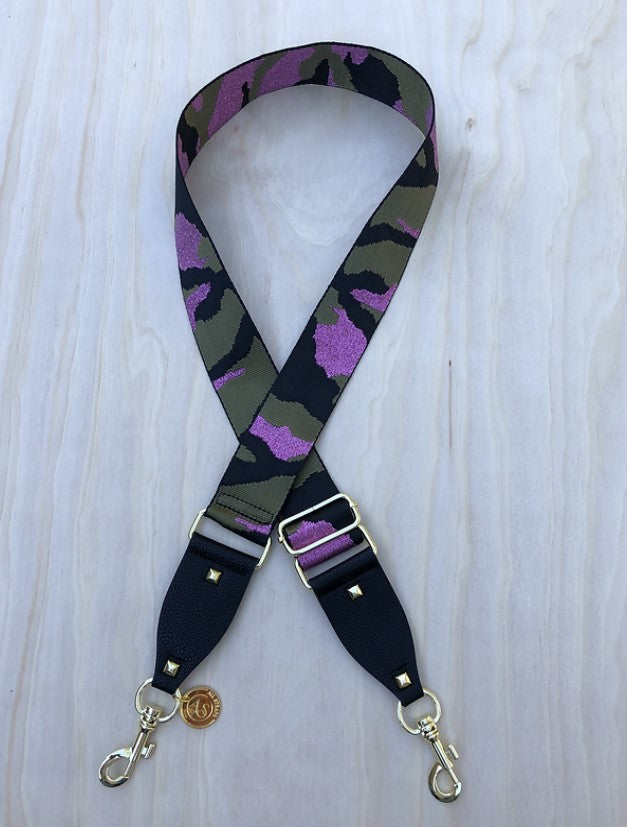 The Pink Camo - Bag Strap - Gold Hardware available to purchase from Warehouse Furniture Clearance at our next sale event.
