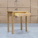 The Rae Dressing Table - Natural - RA-DT-NAT available to purchase from Warehouse Furniture Clearance at our next sale event.