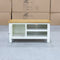 The Rae Small TV Unit - White - RA-STV-PW available to purchase from Warehouse Furniture Clearance at our next sale event.