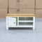 The Rae Small TV Unit - White - RA-STV-PW available to purchase from Warehouse Furniture Clearance at our next sale event.