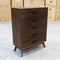 The Ashley 5 Drawer Hardwood Tallboy available to purchase from Warehouse Furniture Clearance at our next sale event.
