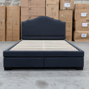 The Aiden Queen Fabric Storage Bed - Carbon available to purchase from Warehouse Furniture Clearance at our next sale event.
