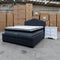 The Aiden Queen Fabric Storage Bed - Carbon available to purchase from Warehouse Furniture Clearance at our next sale event.
