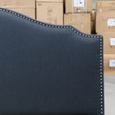 The Aiden Queen Fabric Storage Bed - Carbon available to purchase from Warehouse Furniture Clearance at our next sale event.
