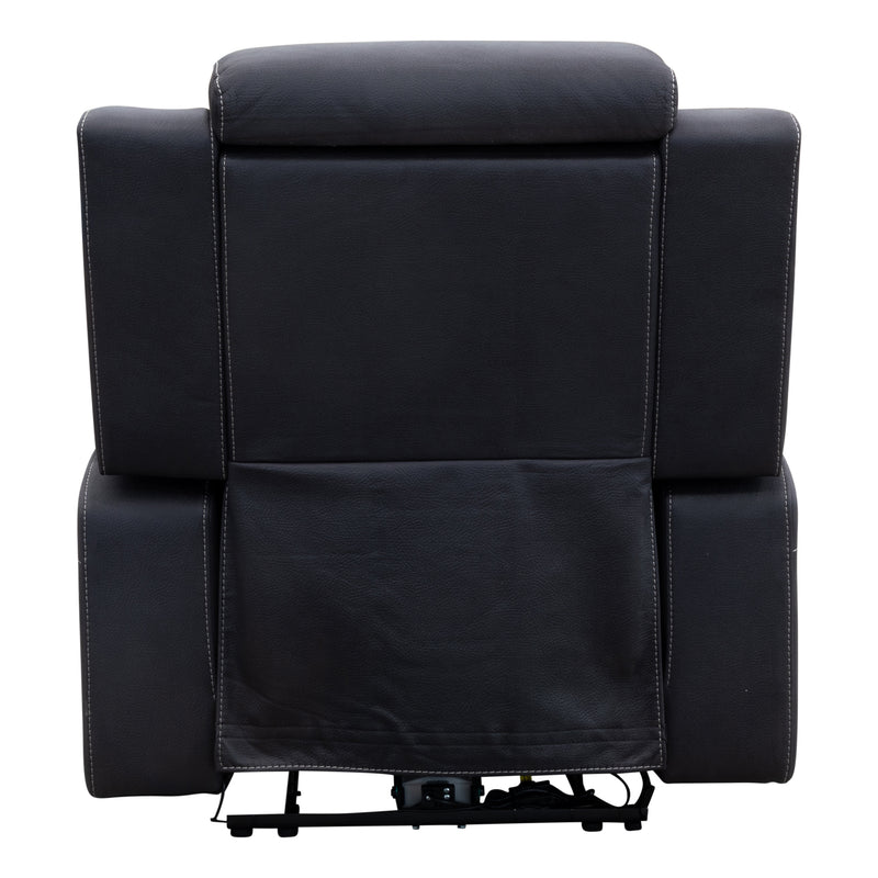 The Remi Dual-Electric Recliner - Jet available to purchase from Warehouse Furniture Clearance at our next sale event.