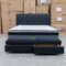The Riley King Storage Fabric Bed - Charcoal available to purchase from Warehouse Furniture Clearance at our next sale event.
