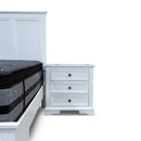 The Sala Hardwood King Storage Bed available to purchase from Warehouse Furniture Clearance at our next sale event.