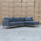 The Sophia Metal Frame RHF Chaise Lounge - Storm available to purchase from Warehouse Furniture Clearance at our next sale event.