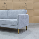 The Sophia Metal Frame LHF Chaise Lounge - Cloud available to purchase from Warehouse Furniture Clearance at our next sale event.