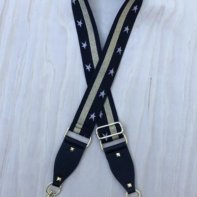The Stars & Stripes - Bag Strap - Gold Hardware available to purchase from Warehouse Furniture Clearance at our next sale event.