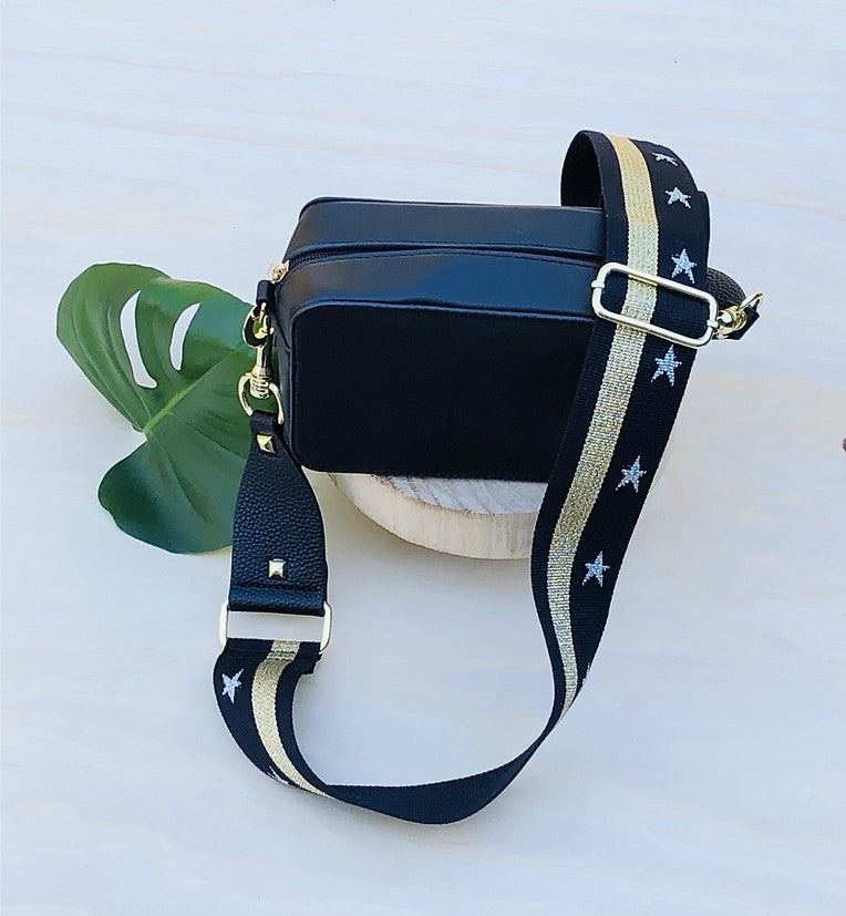 The Stars & Stripes - Bag Strap - Gold Hardware available to purchase from Warehouse Furniture Clearance at our next sale event.