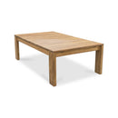 The Pacific Outdoor Teak Coffee Table available to purchase from Warehouse Furniture Clearance at our next sale event.
