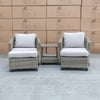The Oslo 5 Piece Outdoor Chat Suite available to purchase from Warehouse Furniture Clearance at our next sale event.
