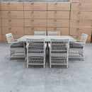 The Crown Outdoor Wicker 178cm Dining Table available to purchase from Warehouse Furniture Clearance at our next sale event.