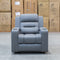 The Toronto Dual-Electric Recliner - Ash available to purchase from Warehouse Furniture Clearance at our next sale event.