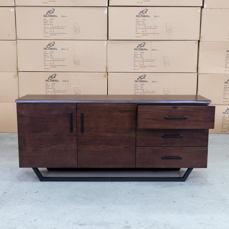 The Valencia Messmate Hardwood Buffet - Available after 4th August available to purchase from Warehouse Furniture Clearance at our next sale event.