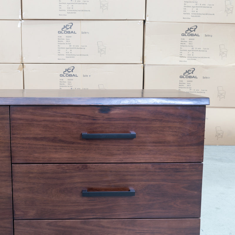 The Valencia Messmate Hardwood Buffet - Available after 4th August available to purchase from Warehouse Furniture Clearance at our next sale event.