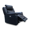 The Venus Dual-Electric Recliner - Black Leather available to purchase from Warehouse Furniture Clearance at our next sale event.