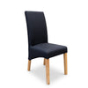 The Wellington Dining Chair - Natural - Jet available to purchase from Warehouse Furniture Clearance at our next sale event.