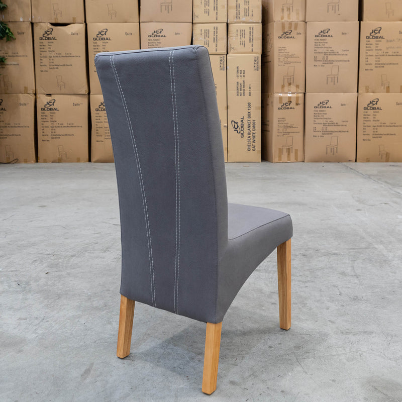 The Wellington Dining Chair - Natural - Ash available to purchase from Warehouse Furniture Clearance at our next sale event.