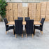 The Wellington Dining Chair - Natural - Jet