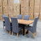 The Wellington Dining Chair - Natural - Ash available to purchase from Warehouse Furniture Clearance at our next sale event.
