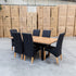 The Wellington Dining Chair - Natural - Jet
