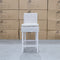 The White Wash Wicker Bar Stool - White - WW-181 available to purchase from Warehouse Furniture Clearance at our next sale event.