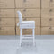 The White Wash Wicker Bar Stool - White - WW-181 available to purchase from Warehouse Furniture Clearance at our next sale event.