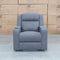 The Xander Dual-Motor Electric Single Recliner Theatre  - Ash Rhino Suede available to purchase from Warehouse Furniture Clearance at our next sale event.
