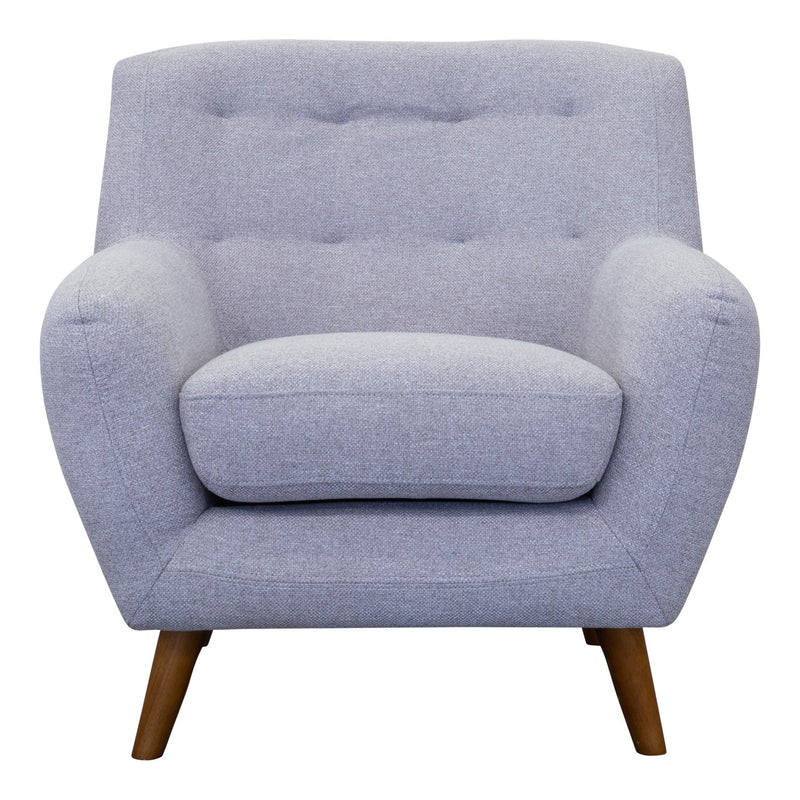 The Casey Accent Chair - Silver available to purchase from Warehouse Furniture Clearance at our next sale event.