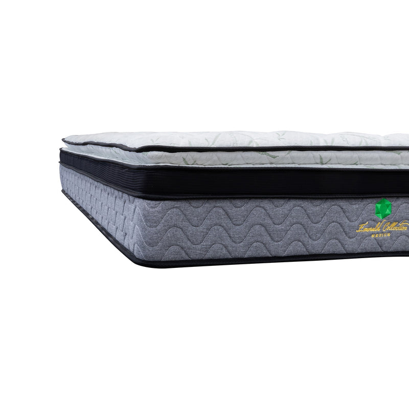 The Emerald Bamboo Pocket Coil King Mattress available to purchase from Warehouse Furniture Clearance at our next sale event.