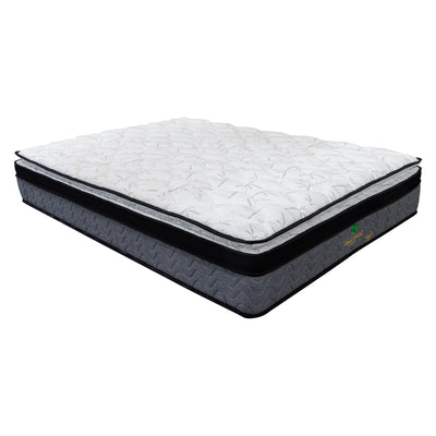 The Emerald Bamboo Pocket Coil Queen Mattress available to purchase from Warehouse Furniture Clearance at our next sale event.