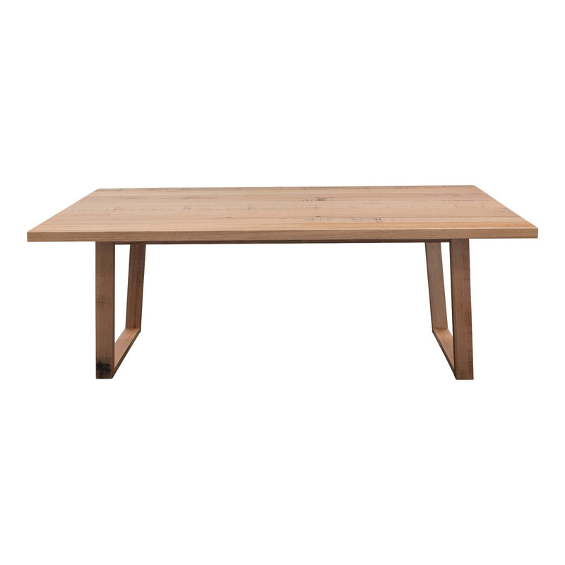 The Florida 2100mm Dining Table - Aust Tasmanian Oak available to purchase from Warehouse Furniture Clearance at our next sale event.