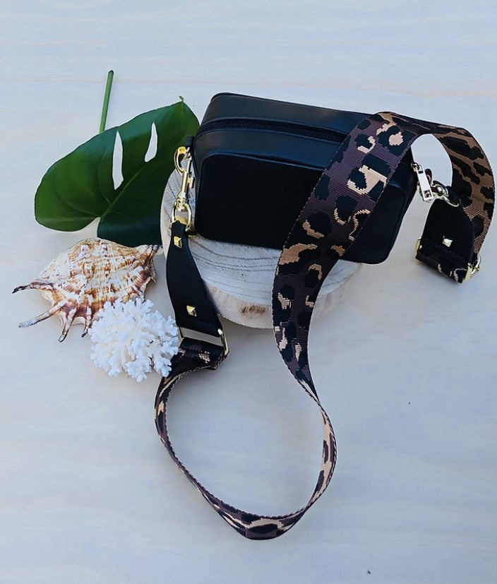 The Lovely Leopard - Bag Strap - Gold Hardware available to purchase from Warehouse Furniture Clearance at our next sale event.