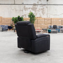 The Remi Dual-Electric Recliner - Jet available to purchase from Warehouse Furniture Clearance at our next sale event.