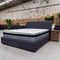 The Riley Queen Fabric Storage Bed - Mid Grey available to purchase from Warehouse Furniture Clearance at our next sale event.